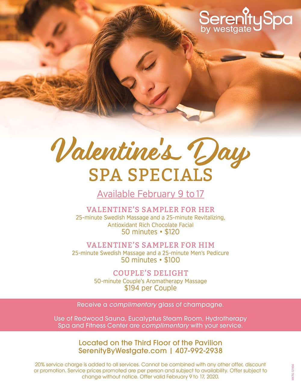 Valentine's Day Spa Specials